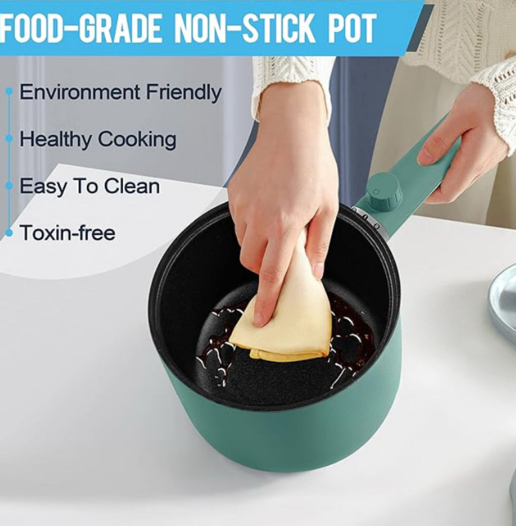Compact Electric Hot Pot & Skillet