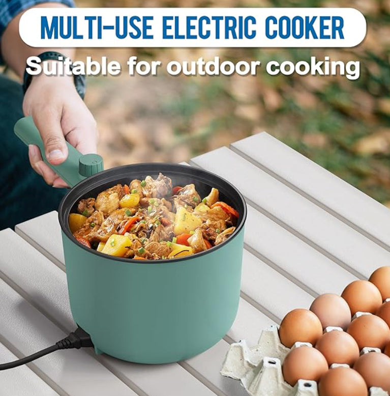 Compact Electric Hot Pot & Skillet