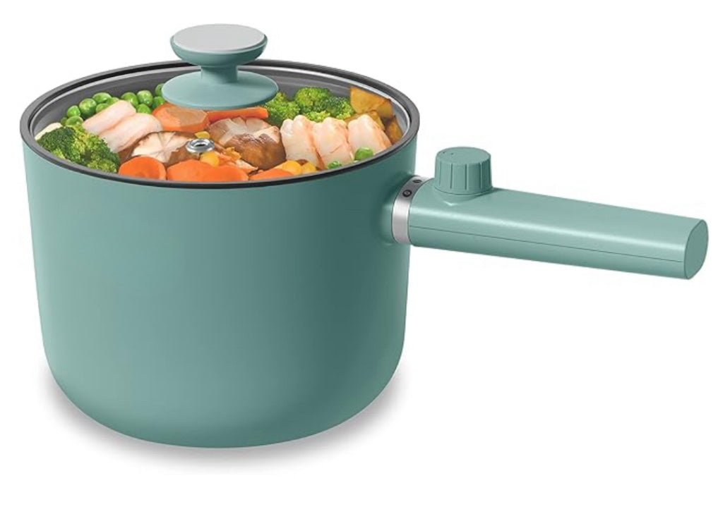 Compact Electric Hot Pot & Skillet